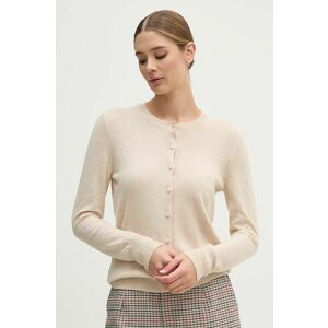 Sisley cardigan din amestec de lana culoarea bej, light, 102HM5237 imagine