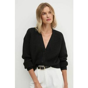 Sisley cardigan din lana culoarea negru, 148YM6025 imagine