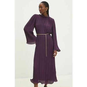 Answear Lab rochie culoarea violet, maxi, oversize imagine