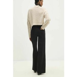 Answear Lab jeansi femei, culoarea negru imagine