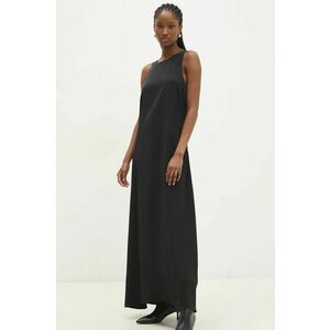 Answear Lab rochie culoarea negru, maxi, evazati imagine