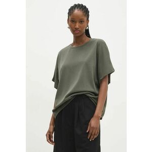 Answear Lab tricou femei, culoarea verde imagine