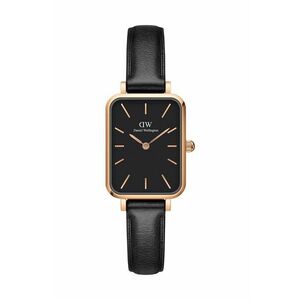 Daniel Wellington ceas Quadro Pressed femei, culoarea roz imagine