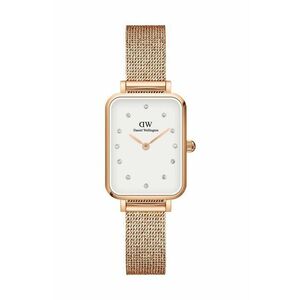 Daniel Wellington ceas Quadro 20x26 femei, culoarea roz imagine