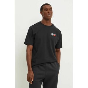 New Balance tricou din bumbac barbati, culoarea negru, cu imprimeu, MT41908BK imagine