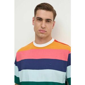 United Colors of Benetton tricou din bumbac barbati, modelator, 37GGU109B imagine