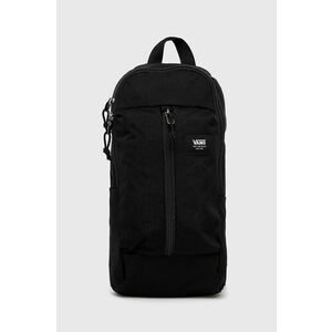 Vans Rucsac bărbați, culoarea negru, mic, material neted imagine