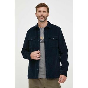 Barbour camasa barbati, culoarea albastru marin, cu guler clasic, regular imagine