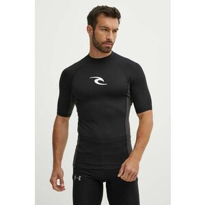 Rip Curl tricou de înot culoarea negru imagine