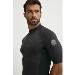 Rip Curl tricou de înot culoarea gri imagine