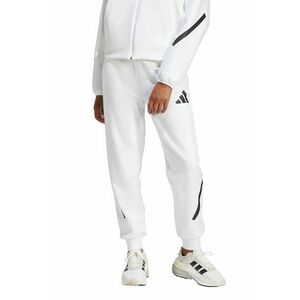 adidas pantaloni de trening ZNE culoarea alb, cu imprimeu, JE7843 imagine