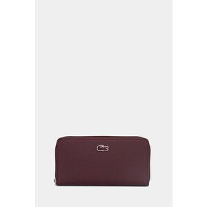 Lacoste portofel femei, culoarea bordo imagine