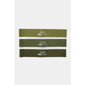 Casall benzi de rezistență la exerciții 3-pack culoarea verde imagine