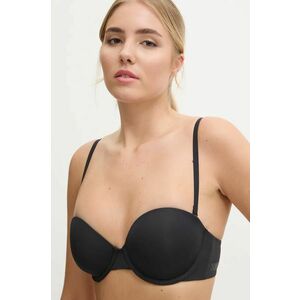 Dkny sutien culoarea negru, neted, DK7749 imagine