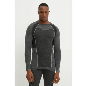 LA Sportiva longsleeve funcțional Wool70 Tech culoarea gri, L90900907 imagine