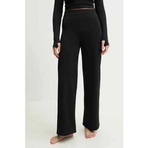 Casall pantaloni de yoga Studio culoarea negru, neted, 23255 imagine