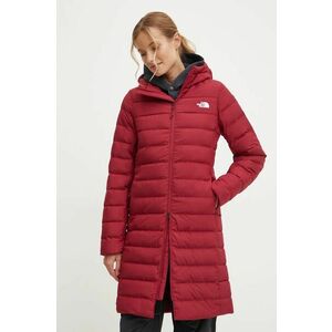 The North Face geaca Aconcagua femei, culoarea bordo, de tranzitie, NF0A88TA1IX1 imagine