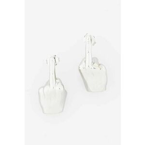 Y/Project cercei MINI FUCK YOU EARRINGS 640EA014 imagine