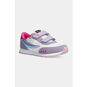 Fila sneakers pentru copii ORBIT REVOLUTION velcro culoarea violet, FFK0225 imagine