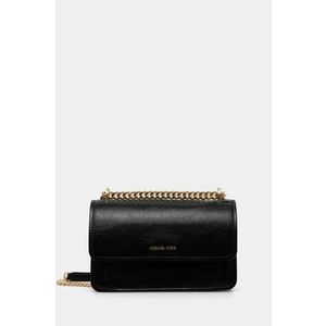 MICHAEL Michael Kors poseta de piele culoarea negru, 30F4GC7L3O imagine