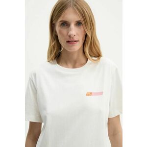 PS Paul Smith tricou din bumbac femei, culoarea bej, W2R.232V.N21154 imagine