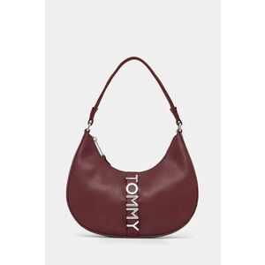 Tommy Jeans poseta culoarea bordo, AW0AW16510 imagine