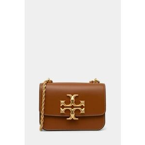 Tory Burch poseta de piele Eleanor culoarea maro, 73589 imagine