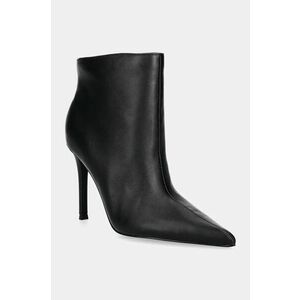 Steve Madden cizme de piele Sentinel femei, culoarea negru, cu toc cui, SM11003451 imagine