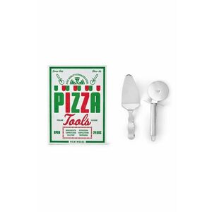 Printworks cuțit și spatulă pentru servit pizza The Essentials imagine