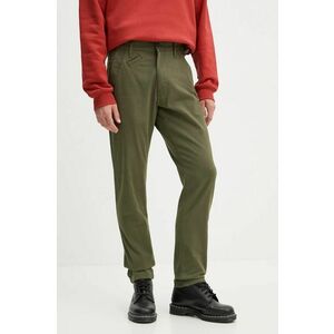 G-Star Raw pantaloni barbati, culoarea verde, mulata, D21038-D732 imagine