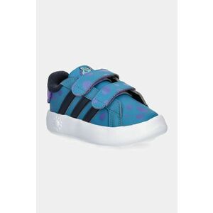 adidas sneakers pentru copii GRAND COURT Sulley CF culoarea turcoaz, IF4057 imagine