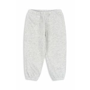 Konges Sløjd pantaloni de trening pentru copii LOU SWEAT PANTS OCS culoarea gri, modelator, KS102020 imagine