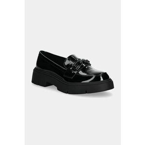 Aldo mocasini MAZEY femei, culoarea negru, cu platforma, 13827623 MAZEY imagine