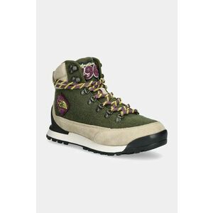 The North Face pantofi Back to Berkeley IV Novelty femei, culoarea verde, izolare usoara, NF0A8A9H8JO1 imagine