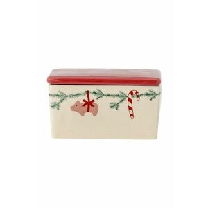 Bloomingville vas pentru unt Yule Butter Box 250 ml imagine