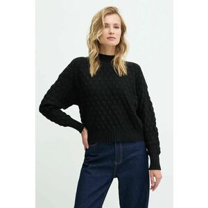 Answear Lab pulover femei, culoarea negru, light, cu turtleneck imagine