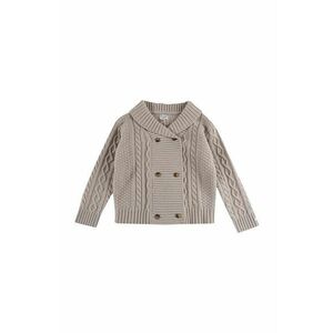 Donsje cardigan de lână pentru bebeluși Jesper Cardigan culoarea bej, 4084100 imagine