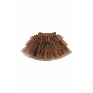 Donsje fusta fete Mirre Skirt culoarea maro, mini, evazati, 4087700 imagine