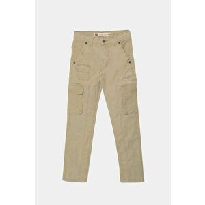 Levi's pantaloni copii REGULAR TAPER CARGO culoarea bej, neted, 9EL222 imagine