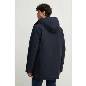 Barbour geaca Winter Beaufort Waterproof Parka barbati, culoarea albastru marin, de iarna, MWB1126 imagine