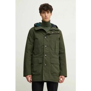 Barbour geaca Winter Beaufort Waterproof Parka barbati, culoarea verde, de iarna, MWB1126 imagine