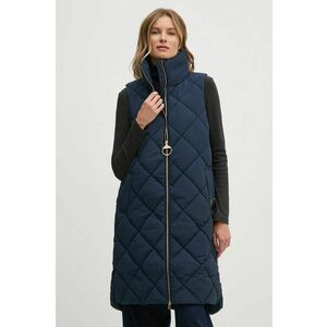 Barbour vesta Leverton Puffer Gilet femei, culoarea albastru marin, de iarna, LGI0171 imagine