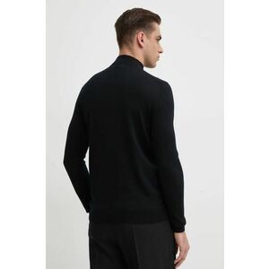 Karl Lagerfeld pulover de lana barbati, culoarea negru, light, cu turtleneck, 544399.655002 imagine