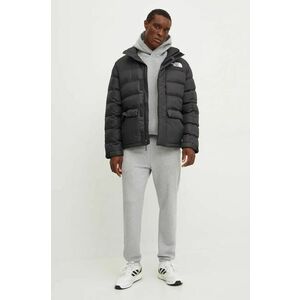 The North Face bluza Pull-on barbati, culoarea gri, cu glugă, melanj, NF0A8AMBEC41 imagine