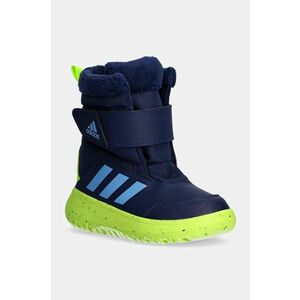 adidas cizme de iarna copii Winterplay culoarea albastru marin, IF1713 imagine