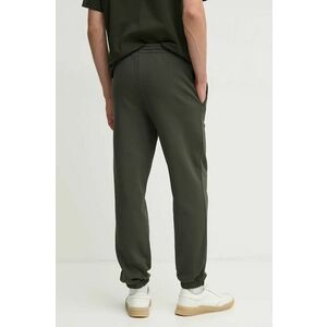 Lacoste pantaloni de trening culoarea verde, melanj imagine