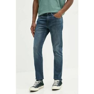 Levi's jeansi 512 SLIM barbati, culoarea albastru marin imagine