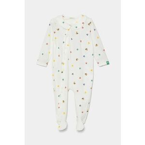 United Colors of Benetton salopete din bumbac pentru bebelusi 3MR70T01W imagine