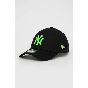 New Era șapcă de baseball din bumbac culoarea negru, cu imprimeu, NEW YORK YANKEES imagine