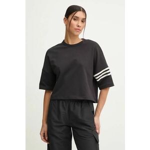 adidas Originals tricou Neuclassics femei, culoarea negru, IW5603 imagine